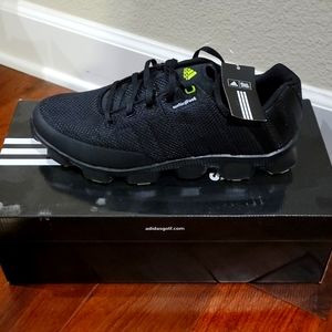 adidas crossflex men's golf shoes, US 10.5 black